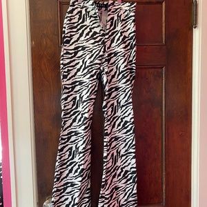 Motel Rocks Zebra Print Pants